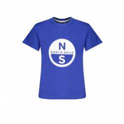 NORTH SAILS T-SHIRT MANCHES COURTES ENFANT BLEU
