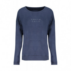 SUDADERA MUJER SIN CREMALLERA NORTH SAILS AZUL