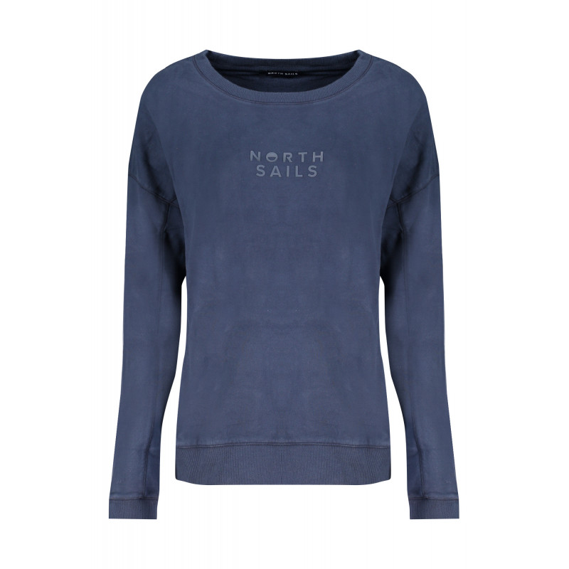 SUDADERA MUJER SIN CREMALLERA NORTH SAILS AZUL