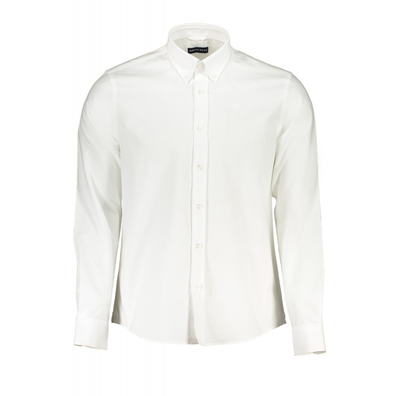 NORTH SAILS MEN'S WHITE LONG SLEEVE SHIRT