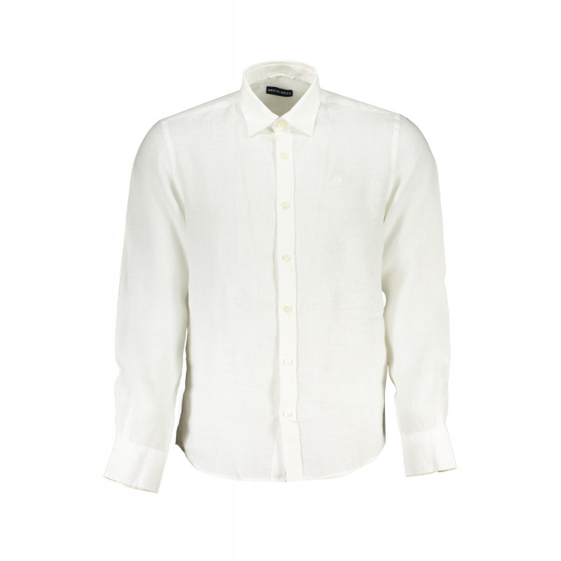 CAMISA MANGA LARGA HOMBRE BLANCA NORTH SAILS