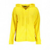 NORTH SAILS WOMEN'S YELLOW ZIP SWEATSHIRT