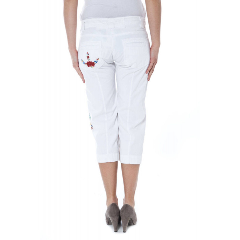 PANTALON BERMUDA HOMME DATCH BLANC