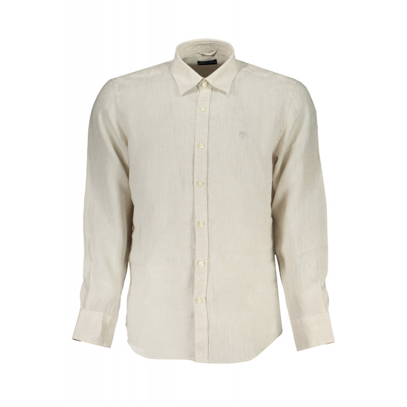 NORTH SAILS CHEMISE MANCHES LONGUES HOMME BEIGE