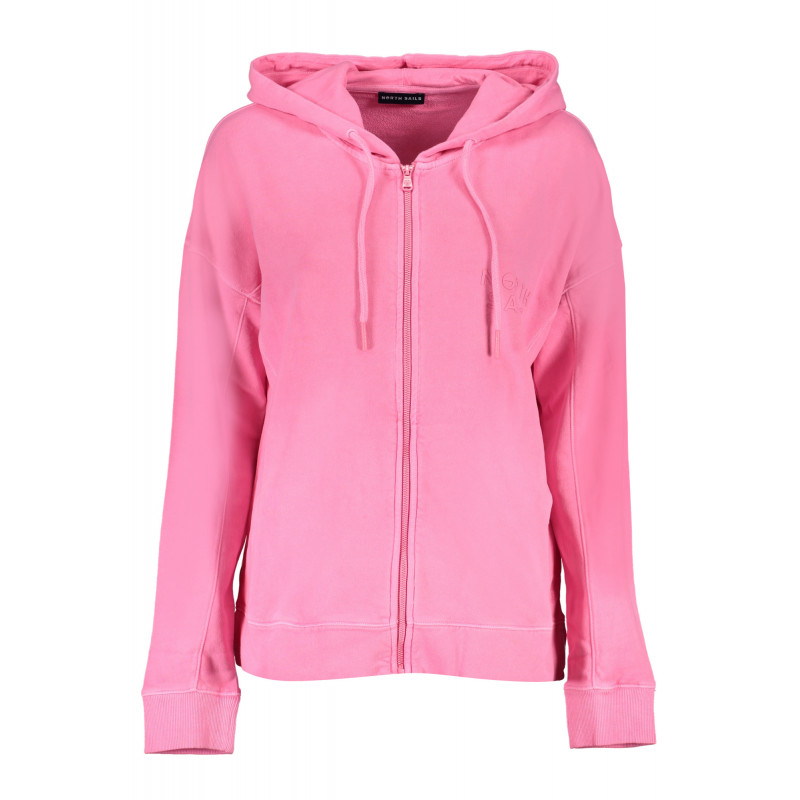 SUDADERA MUJER NORTH SAILS ROSA CREMALLERA