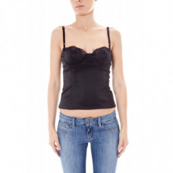 JOHN GALLIANO TOP MUJER NEGRO