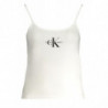 CALVIN KLEIN DAMEN TANKTOP WEISS