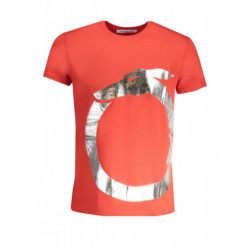TRUSSARDI T-SHIRT MANICHE CORTE UOMO ROSSO