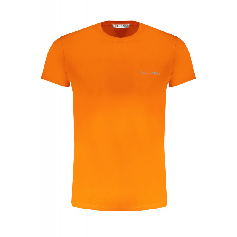 TRUSSARDI HERREN-KURZARM-T-SHIRT ORANGE