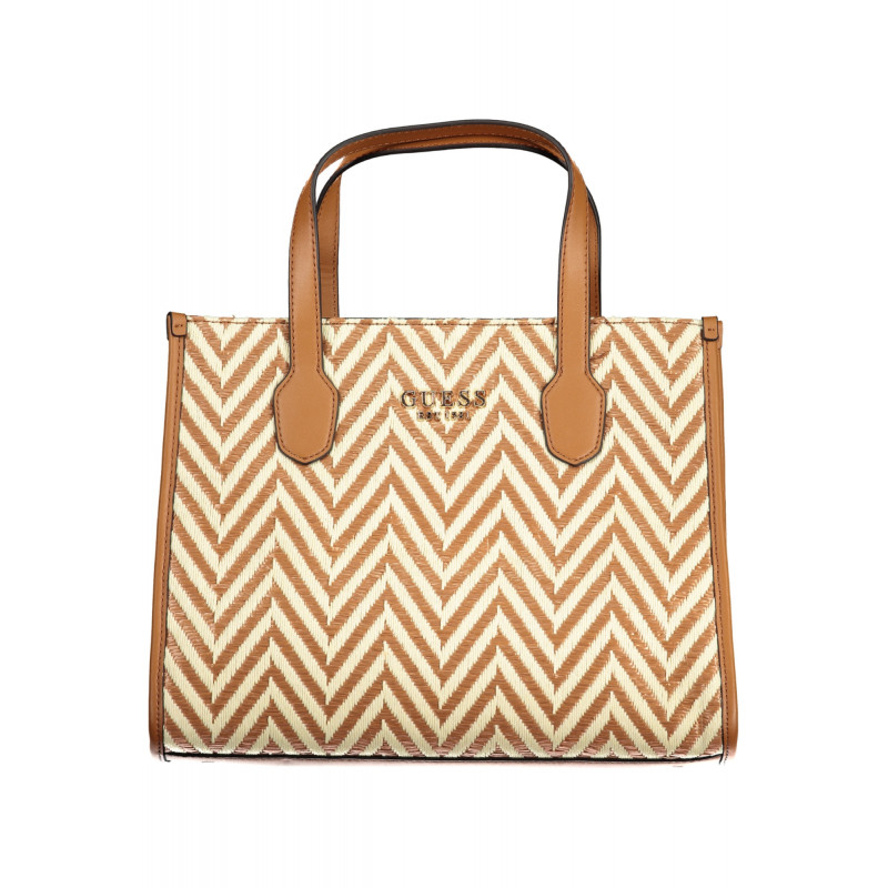 GUESS JEANS BORSA DONNA MARRONE