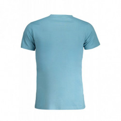 NORWEGEN 1963 BLAUES KURZARM-T-SHIRT FÜR HERREN