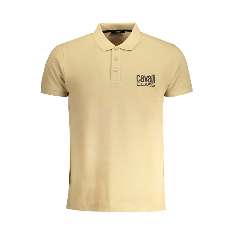 POLO MANGA CORTA HOMBRE CAVALLI CLASS BEIGE