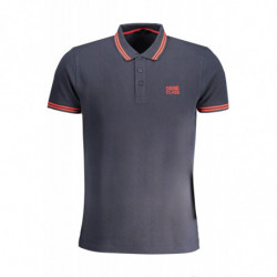 CAVALLI POLO MANCHES COURTES HOMME CLASS BLEU