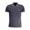 CAVALLI POLO MANCHES COURTES HOMME CLASS BLEU
