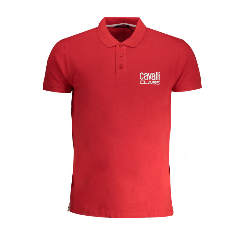 POLO MANGA CORTA HOMBRE CAVALLI CLASS ROJO