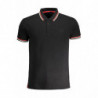 CAVALLI POLO MANCHES COURTES HOMME CLASS NOIR