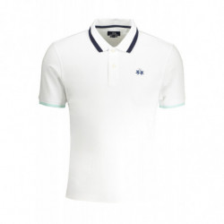 POLO HOMME BLANC À MANCHES COURTES LA MARTINA