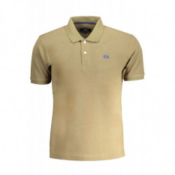 POLO HOMME LA MARTINA VERT MANCHES COURTES