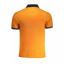POLO MANCHES COURTES ORANGE HOMME LA MARTINA
