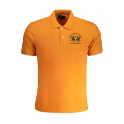 ORANGES KURZÄRMELIGES HERREN-POLOSHIRT VON LA MARTINA