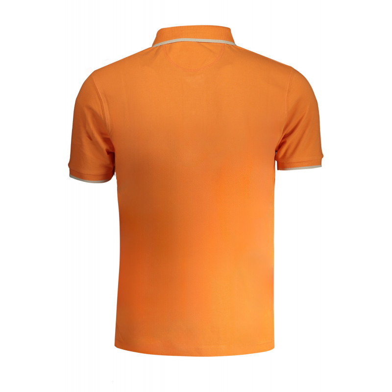 ORANGES KURZÄRMELIGES HERREN-POLOSHIRT VON LA MARTINA