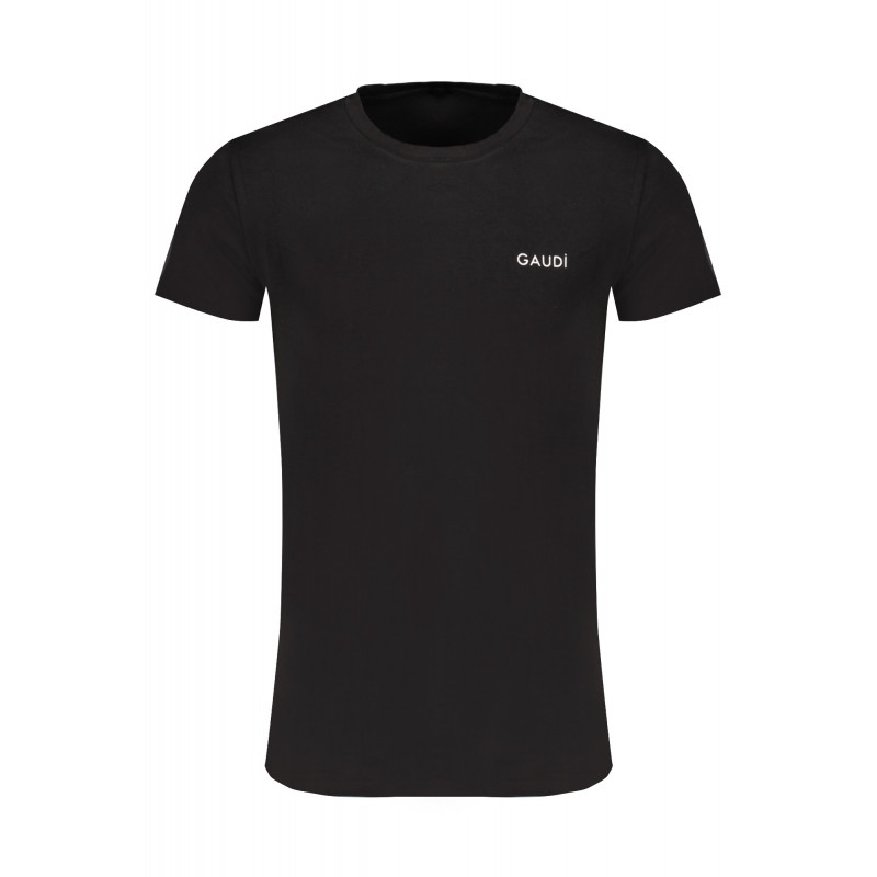 GAUDÌ HERREN-KURZARM-T-SHIRT SCHWARZ