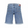 TOMMY HILFIGER JEANS SHORT HOMME BLEU