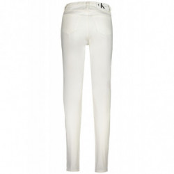 JEANS DENIM MUJER CALVIN KLEIN BLANCO