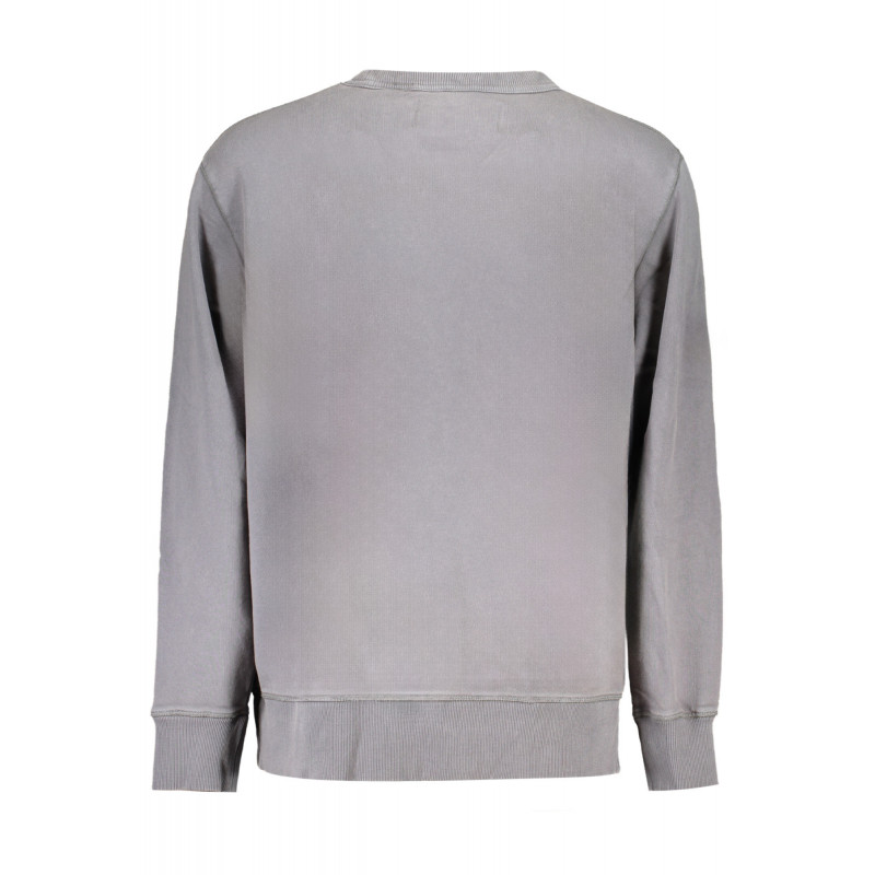 SUDADERA GRIS SIN CREMALLERA CALVIN KLEIN HOMBRE