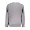 CALVIN KLEIN HERREN-SWEATSHIRT GRAU MIT REISSVERSCHLUSS