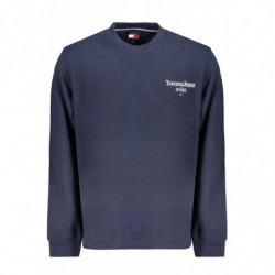 TOMMY HILFIGER MEN'S BLUE ZIPLESS SWEATSHIRT