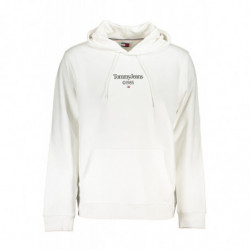 SWEAT-SHIRT TOMMY HILFIGER BLANC SANS FERMETURE ÉCLAIR POUR HOMMES