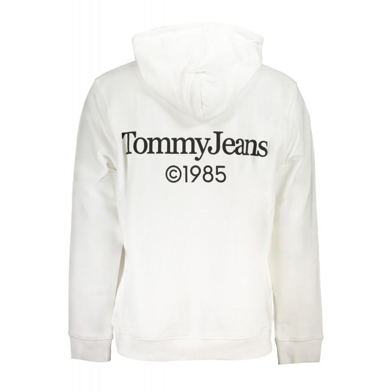 SWEAT-SHIRT TOMMY HILFIGER BLANC SANS FERMETURE ÉCLAIR POUR HOMMES