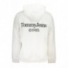 SUDADERA SIN CREMALLERA BLANCA PARA HOMBRE TOMMY HILFIGER