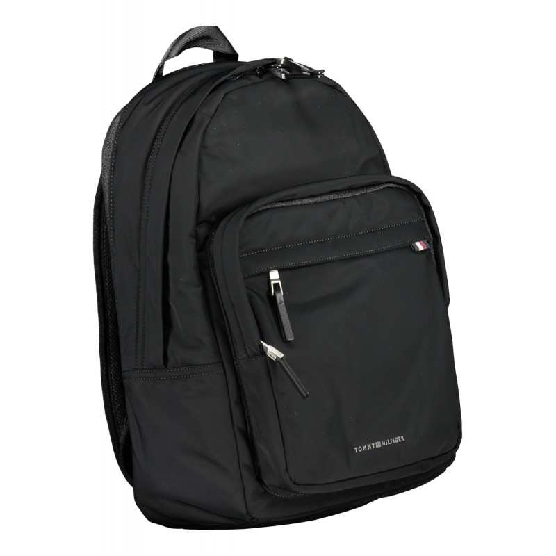 TOMMY HILFIGER MEN'S BLACK BACKPACK