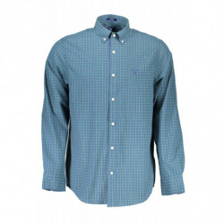 CHEMISE HOMME GANT BLEUE À MANCHES LONGUES