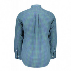 CHEMISE HOMME GANT BLEUE À MANCHES LONGUES