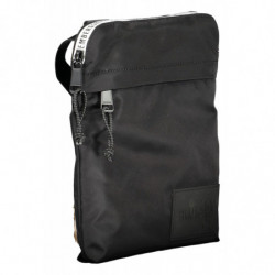 BIKKEMBERGS MEN'S BLACK SHOULDER BAG