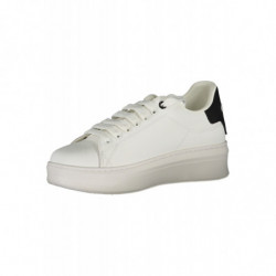 GAELLE PARIS WHITE WOMEN'S SPORTS SHOES