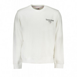 SUDADERA SIN CREMALLERA BLANCA PARA HOMBRE TOMMY HILFIGER