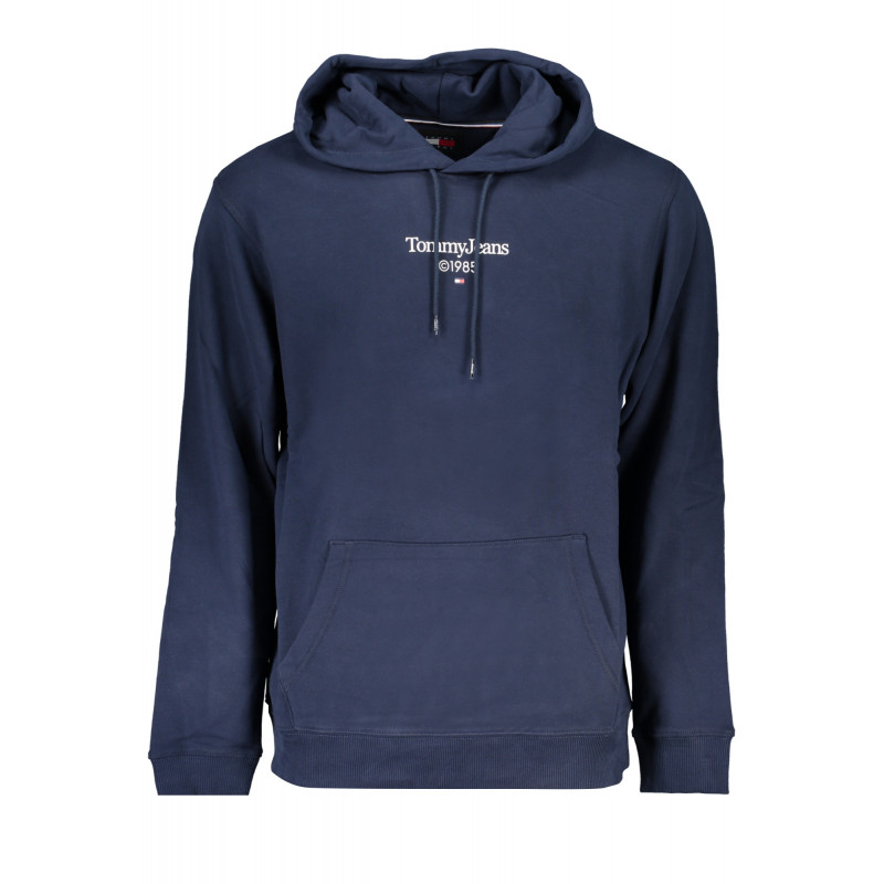 SUDADERA AZUL SIN CREMALLERA TOMMY HILFIGER HOMBRE