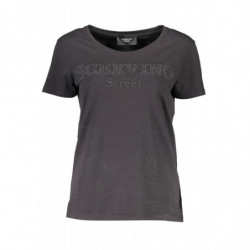 T-SHIRT MANCHES COURTES FEMME SCERVINO STREET NOIR