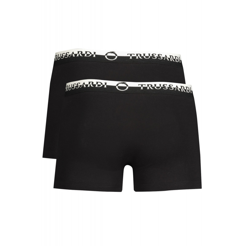 TRUSSARDI MEN'S BLACK BOXER