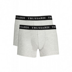 TRUSSARDI MEN'S GRAY BOXER