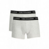 BOXER HOMME TRUSSARDI GRIS