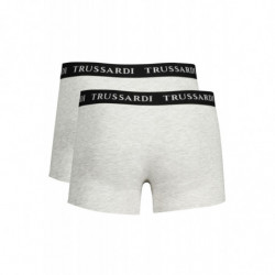 TRUSSARDI MEN'S GRAY BOXER