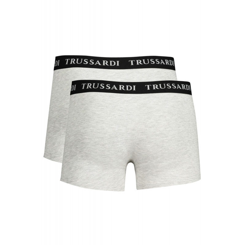 TRUSSARDI MEN'S GRAY BOXER