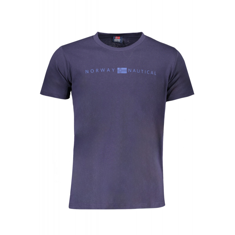 CAMISETA MANGA CORTA HOMBRE NORUEGA 1963 AZUL