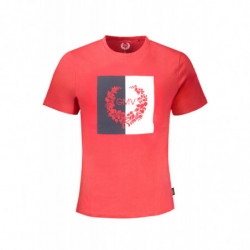 CAMISETA MANGA CORTA HOMBRE GIAN MARCO VENTURI ROJA