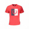 GIAN MARCO VENTURI HERREN-KURZARM-T-SHIRT IN ROT